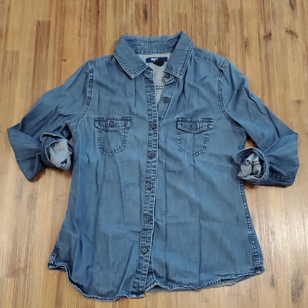 Women's Denim Button Down